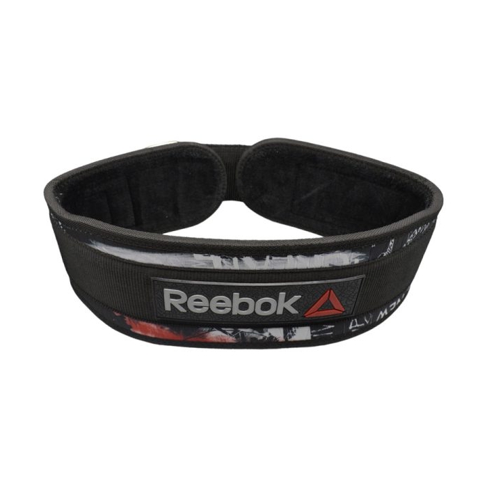 کمربند بدنسازی ریباک مدل ELM- 403A420   چسبی مشکی طوسی