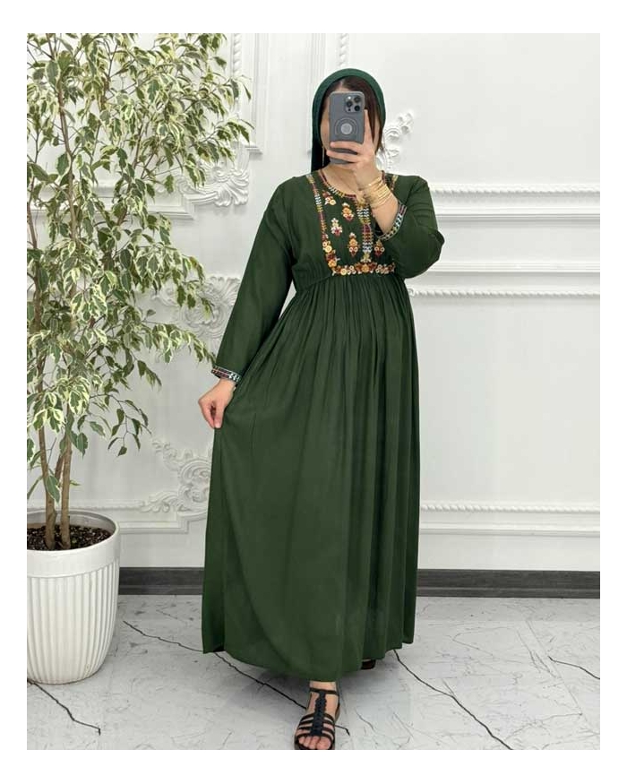 پیراهن گلدوزی رزیتا 6045
