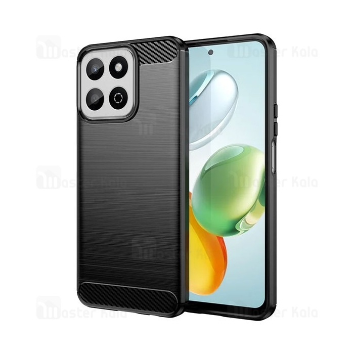 قاب فیبر کربنی هانر Honor X7c / Play 60 Plus Rugged Armor Fiber Carbon