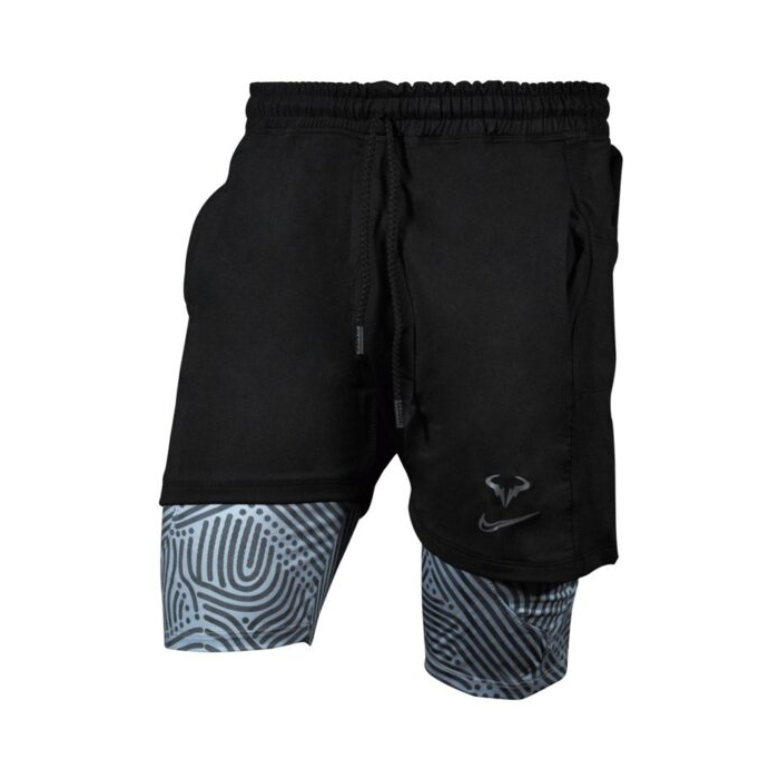 شلوارک کشاله دار نایک مدل PB-1410 طوسی تیره