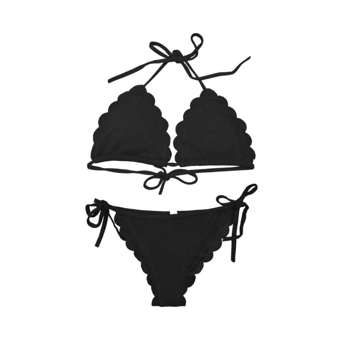 ست بیکینی زنانه مدل ۷۰۱۶ مشکی