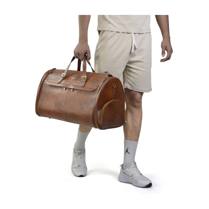 ساک مسافرتی کامپکت دبل ای مدل ۲۵۲۷۸۰ چرمی جاکفشدار