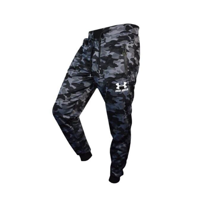 شلوار اسلش مردانه آندر آرمور مدل NM-0011 چریکی طوسی تیره