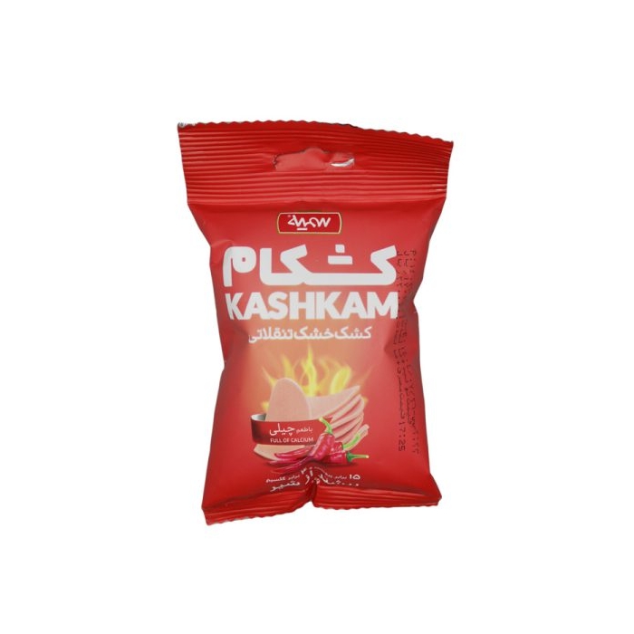 کشک خشک تنقلاتی کشکام سمیه با طعم چیلی ۲۵ گرمی