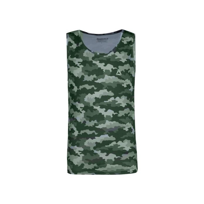 رکابی ورزشی مردانه ریباک مدل PY-SUZ چریکی سبز لجنی