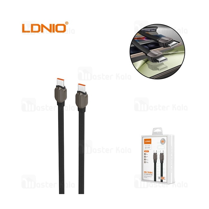 کابل Type C به Type C الدینیو LDNIO LC212c طول 2 متر توان 65 وات