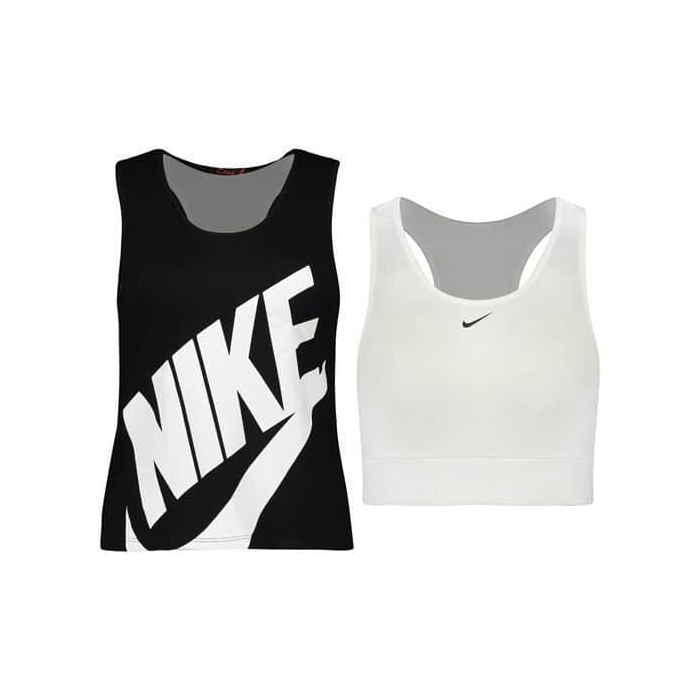 ست تاپ و نیم تنه ورزشی زنانه نایک NIKE مشکی