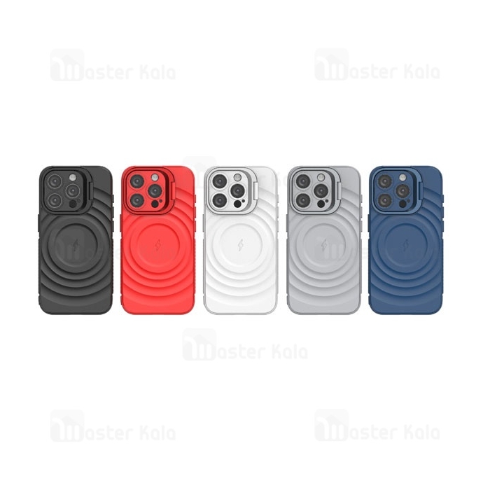 قاب سیلیکونی مگ سیف آیفون Apple iPhone 14 Pro Max Corrugated MagSafe