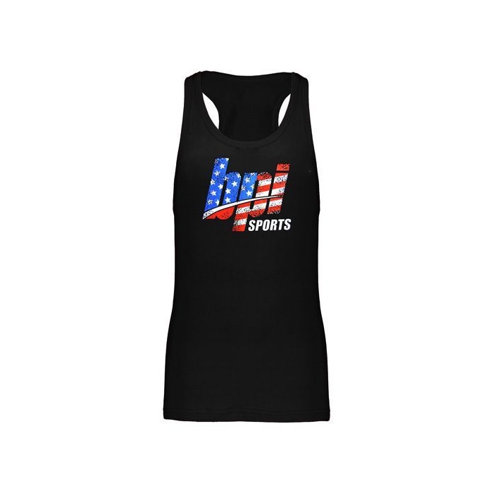 رکابی بدنسازی مردانه بی پی آی مدل GB-USA مشکی