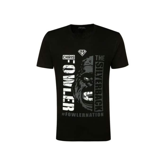 تیشرت ورزشی مردانه گوریلا مدل PY-CHRIS مشکی