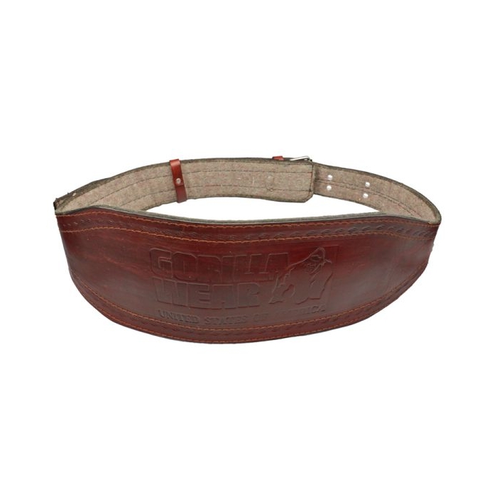 کمربند بدنسازی گوریلا مدل Hom-402M1310 بالشت دار سگکی زرشکی