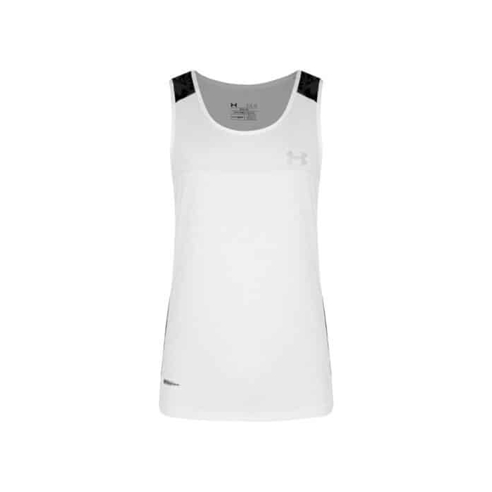 رکابی ورزشی مردانه آندر آرمور مدل HEATGEAR-03-1 چریکی سفید