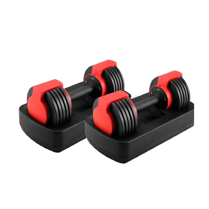 دمبل متغیر بدنسازی بوفلکس وزن تا ۱۱ کیلوگرم بسته دو عددی