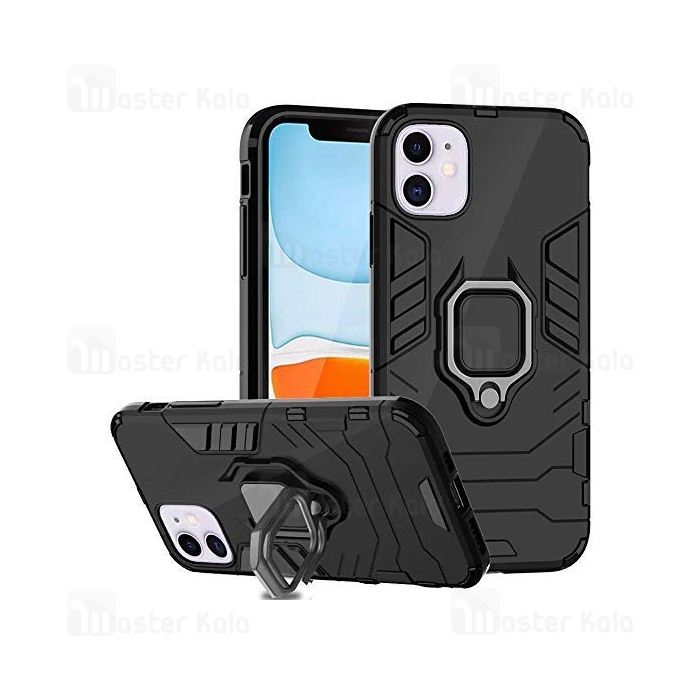 گارد ضد ضربه انگشتی Apple iPhone 11 KEYSION ShockProof Armor Ring