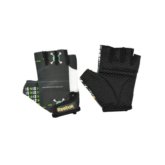 دستکش بدنسازی زنانه ریباک مدل FUT-10123 مشکی