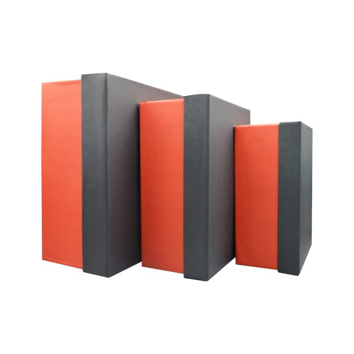 باکس کادویی مدل Red-1425 قرمز مشکی