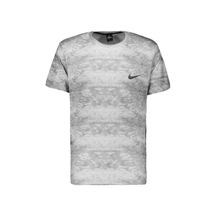 تیشرت ورزشی مردانه نایک مدل MuB-213 چریکی برفکی طوسی