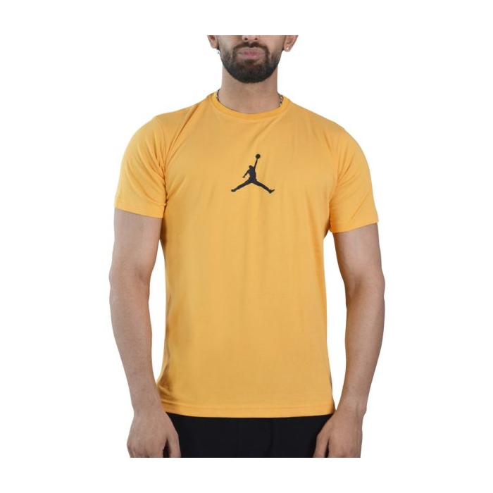 تیشرت ورزشی مردانه جردن مدل PDS91220 زرد