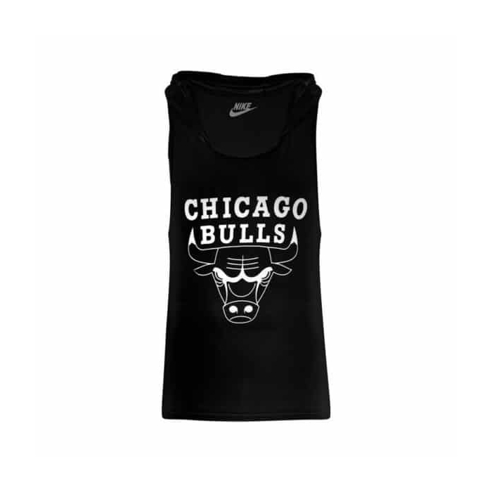 رکابی کلاه دار مردانه شیکاگو بولز مدل PY-CHICAGO مشکی