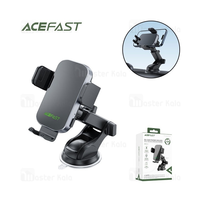 هولدر و شارژر وایرلس هوشمند ایس فست ACEFAST D53 توان 15 وات