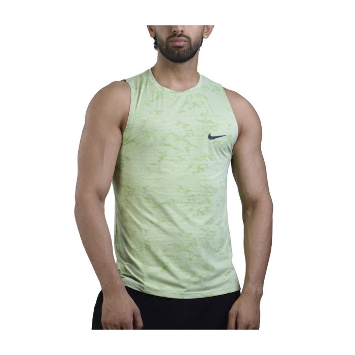 رکابی ورزشی رانینگ مردانه نایک مدل ۶۲۰۹ چریکی سبز روشن