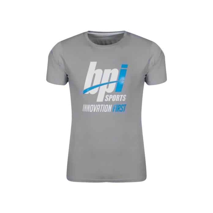 تیشرت ورزشی مردانه بی پی آی مدل GB-BBB طوسی