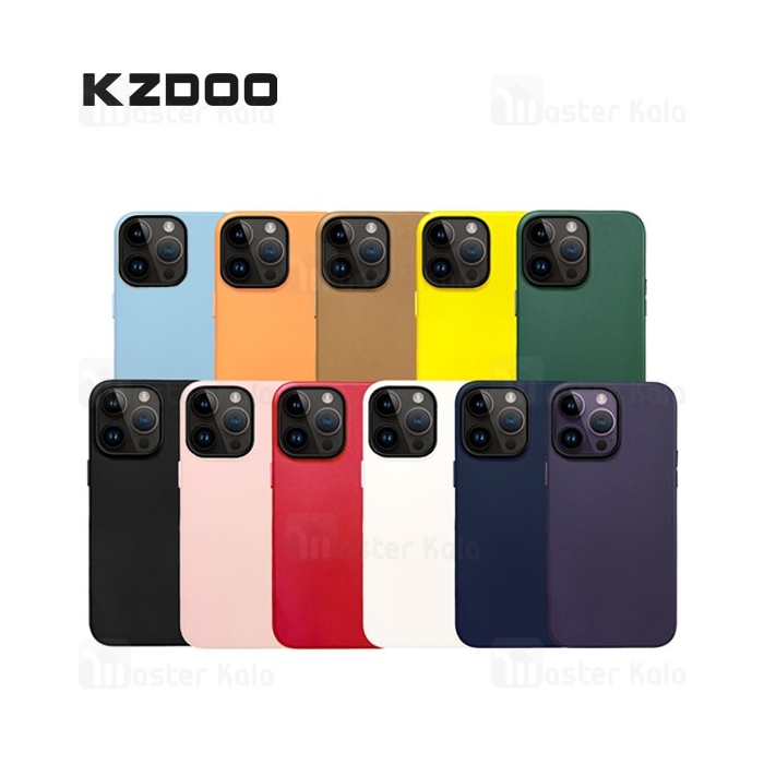 قاب چرمی کی زد دو آیفون Apple iPhone 14 Pro Max KZDOO Noble Collection Case