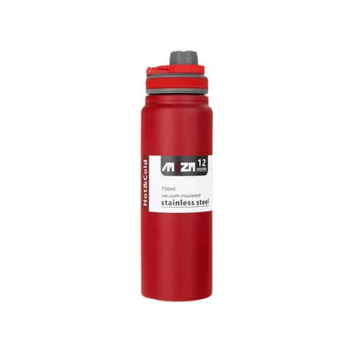 فلاسک استیل دوجداره شیوزی مدل AMSZM ظرفیت ۰.۷۵ لیتر