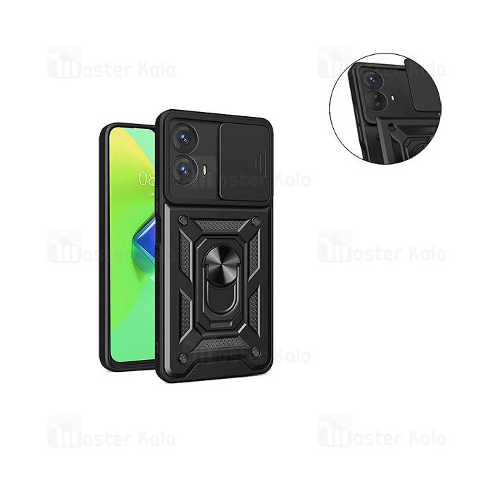 گارد محافظ ضد ضربه انگشتی Motorola Moto G73 SHUNIJA Case دارای محافظ دوربین