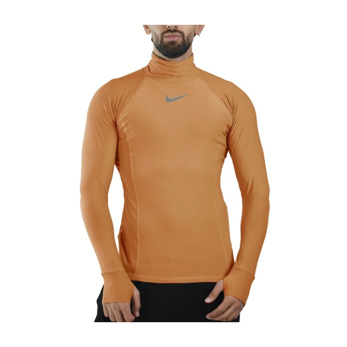 بلوز یقه اسکی ورزشی مردانه نایک مدل mub-8910 نارنجی