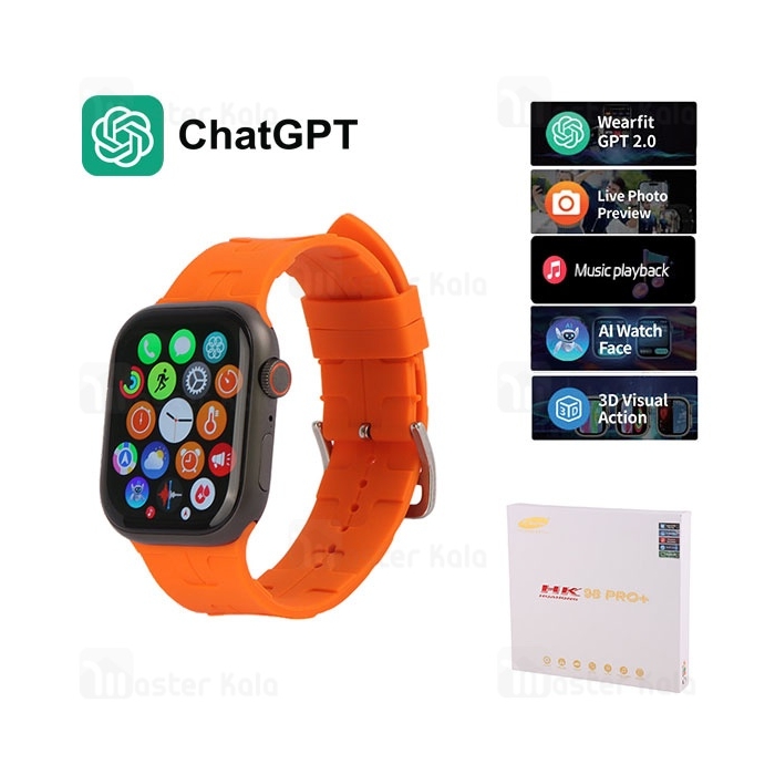 ساعت هوشمند HK98 Pro Plus نسخه ChatGPT