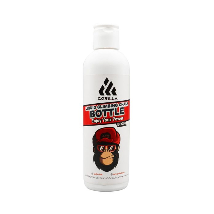 گچ منیزیم وزنه برداری گوریلا مدل Bottle-BO250 وزن ۲۵۰ گرمی