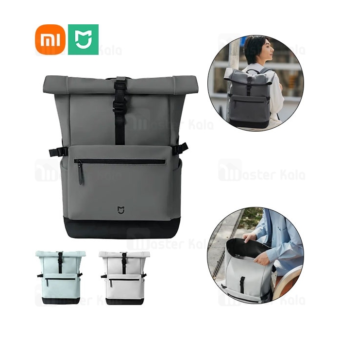 کوله شیائومی Xiaomi Mijia Rolled-edge Casual Backpack MJXXB01RM مناسب برای لپ تاپ 15.6 اینچ