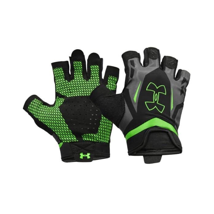 دستکش بدنسازی مردانه آندر آرمور مدل HeatGear-474 سبز