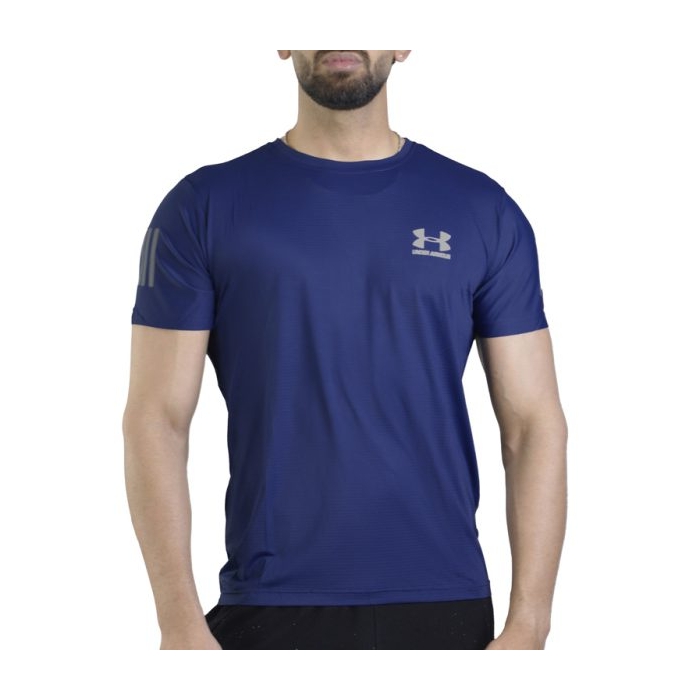 تیشرت ورزشی مردانه آندر آرمور مدل ۴B0238 سرمه ای