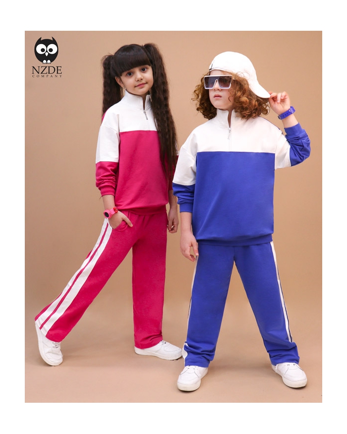 سویشرت شلوار نیم زیپ بگ استایل NZDE