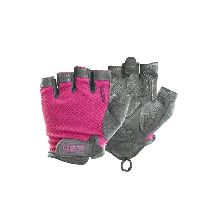 دستکش بدنسازی زنانه کیپ فیت مدل ۴۰۴D0581 صورتی تیره