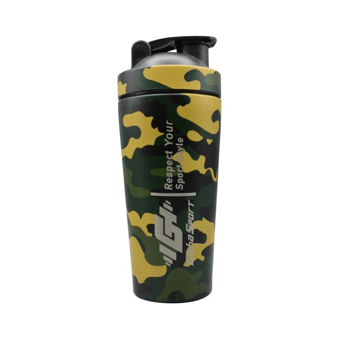 شیکر یک تیکه استیل G Shake مدل warrior ظرفیت ۰.۷ لیتر