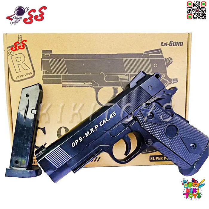 کلت فلزی ساچمه‌ای مدل C9 – تفنگ Air Soft Gun حرفه‌ای