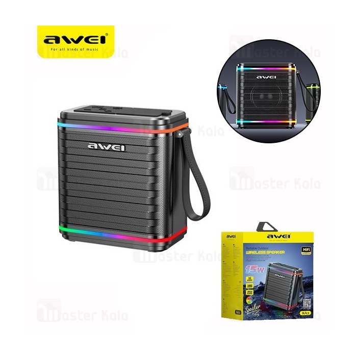 اسپیکر بلوتوث اوی Awei KA3 توان 15 رم خور