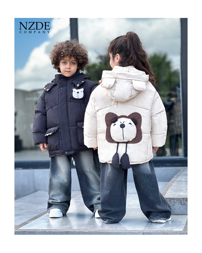 کاپشن بچگانه خرس مهربون NZDE