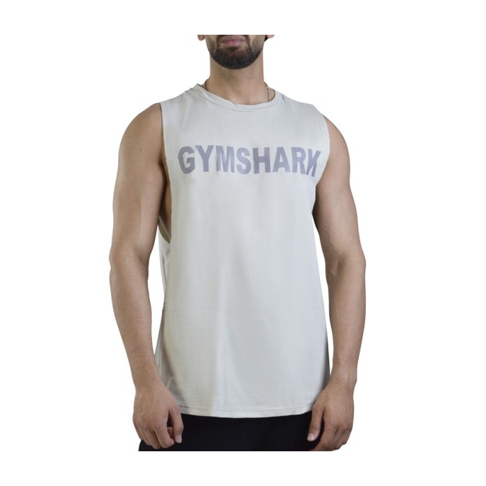 رکابی تنک تاپ اور سایز مردانه جیم شارک مدل ۱۰۵۴۹ سدری روشن