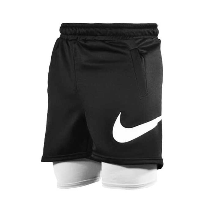 شلوارک کشاله دار ورزشی مردانه نایک مدل PY-1M810 مشکی