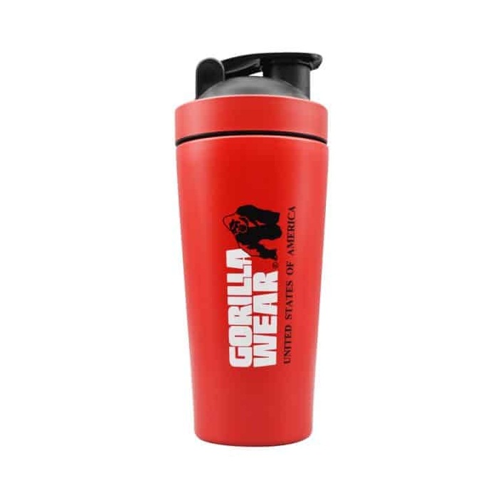 شیکر استیل ورزشی یک تیکه گوریلا مدل SIMP-402P350 ظرفیت ۰.۷۴ لیتر