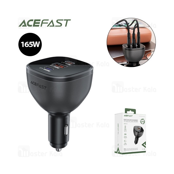 شارژر فندکی ایس فست ACEFAST B14 PD3.1 Fast Charger توان 165 وات