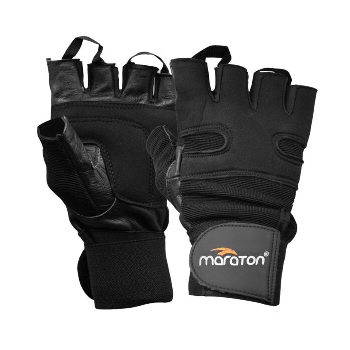 دستکش بدنسازی مردانه ماراتن مدل Flex 460 مشکی
