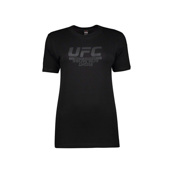تیشرت ورزشی زنانه ریباک UFC مدل MuB-189 مشکی