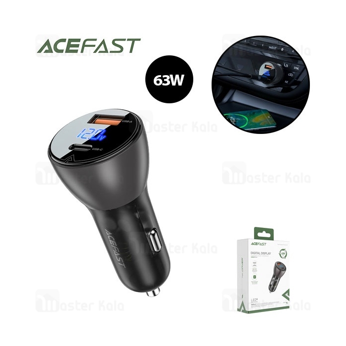 شارژر فندکی ایس فست ACEFAST B6 توان 63 وات