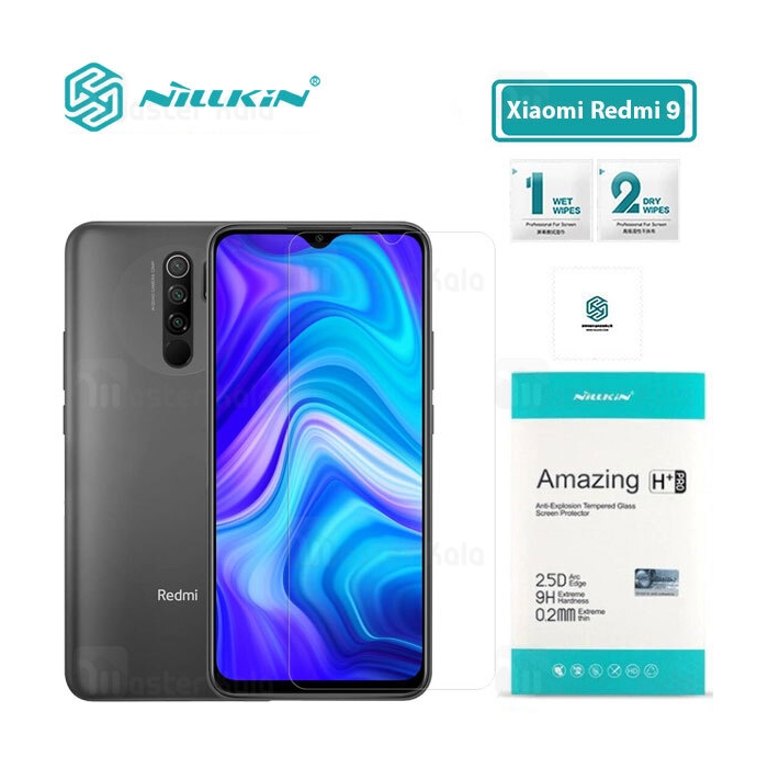 گلس نیلکین شیائومی Xiaomi Redmi 9 / Poco M3 Nillkin H+ Pro