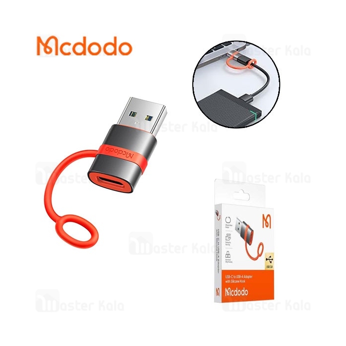 تبدیل OTG یو اس بی به تایپ سی مک دودو Mcdodo OT-3800 Silicone Hook